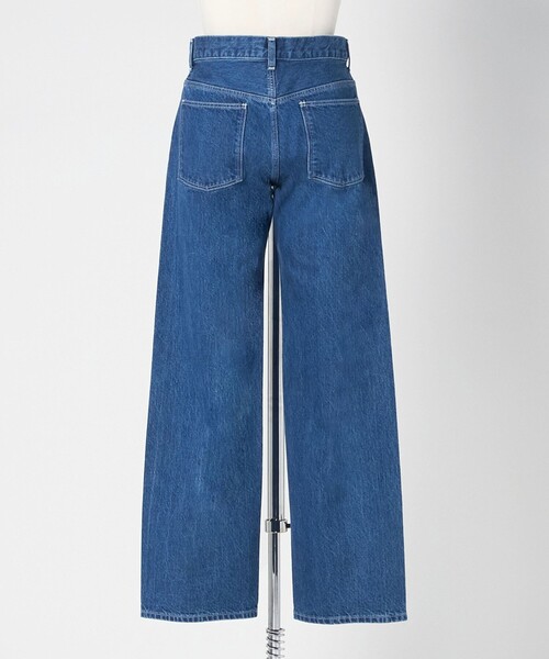 LOEFF(ロエフ)の「<LOEFF>13OZ ストレート デニム ブリーチ(デニムパンツ・レディース・コバルトブルー・1/2/0)」の16枚目の写真