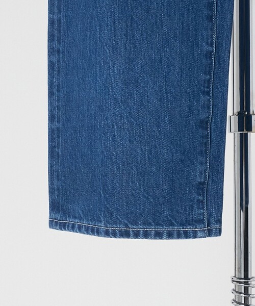 LOEFF(ロエフ)の「<LOEFF>13OZ ストレート デニム ブリーチ(デニムパンツ・レディース・コバルトブルー・1/2/0)」の11枚目の写真