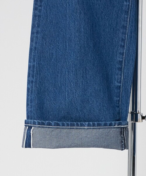 LOEFF(ロエフ)の「<LOEFF>13OZ ストレート デニム ブリーチ(デニムパンツ・レディース・コバルトブルー・1/2/0)」の10枚目の写真