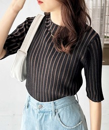 GeeRA（ジーラ）の「半袖ニット（ニット/セーター）」