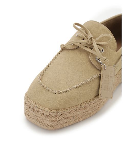 Mila Owen（ミラオーウェン）の「エスパドリーユシューズ（その他シューズ・レディース・ブルー/キャメル/ベージュ・38/37/36）」の9枚目の写真