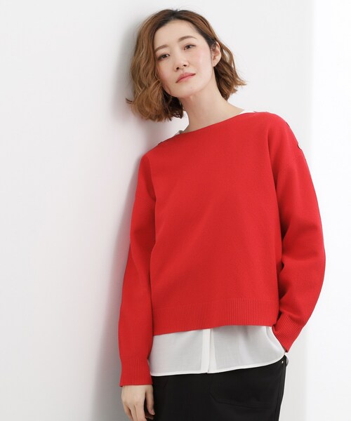 grove（グローブ）の「裾アソートペプラムカットソー（Tシャツ/カットソー・レディース・ブルー系その他4/アイボリー/オフホワイト・05/04/03/02/01）」の10枚目の写真