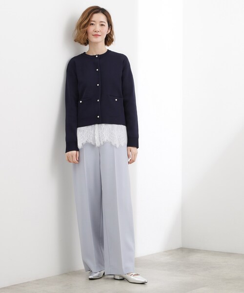 grove（グローブ）の「裾アソートペプラムカットソー（Tシャツ/カットソー・レディース・ブルー系その他4/アイボリー/オフホワイト・05/04/03/02/01）」の16枚目の写真