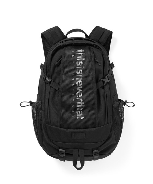thisisneverthat(ディスイズネバーザット)の「INTL-Logo Backpack 30(バックパック/リュック・メンズ・ブラック・FREE)」の2枚目の写真