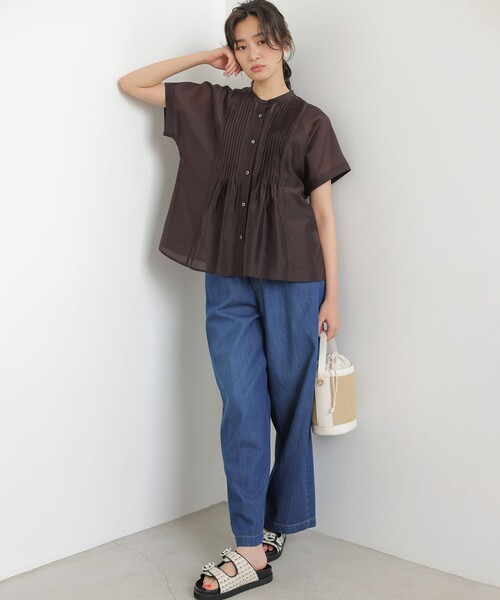 組曲（クミキョク）の「ビジューバックルサンダル（サンダル・レディース・アイボリー系5/ブラック系・MEDIUM/LARGE）」の9枚目の写真