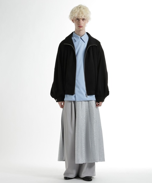 HARE（ハレ）の「アシメフロントシャツ(HARE)（シャツ/ブラウス・メンズ・ブラック/ブルー・FREE）」の7枚目の写真