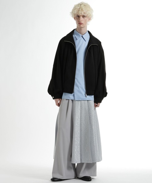 HARE（ハレ）の「アシメフロントシャツ(HARE)（シャツ/ブラウス・メンズ・ブラック/ブルー・FREE）」の8枚目の写真