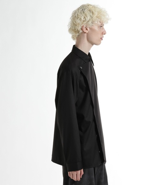 HARE（ハレ）の「アシメフロントシャツ(HARE)（シャツ/ブラウス・メンズ・ブラック/ブルー・FREE）」の13枚目の写真