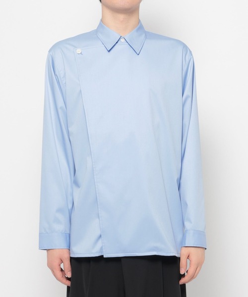 HARE（ハレ）の「アシメフロントシャツ(HARE)（シャツ/ブラウス・メンズ・ブラック/ブルー・FREE）」の17枚目の写真