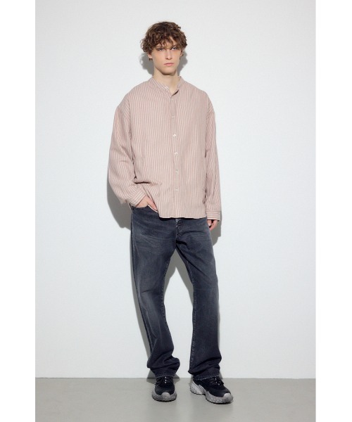 AZUL by moussy（アズールバイマウジー）の「プリズナーシャツ（シャツ/ブラウス・メンズ・ブラック系その他/ブルー系その他/ベージュ系その他・MEDIUM/LARGE）」の19枚目の写真