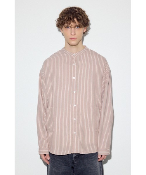 AZUL by moussy（アズールバイマウジー）の「プリズナーシャツ（シャツ/ブラウス・メンズ・ブラック系その他/ブルー系その他/ベージュ系その他・MEDIUM/LARGE）」の20枚目の写真