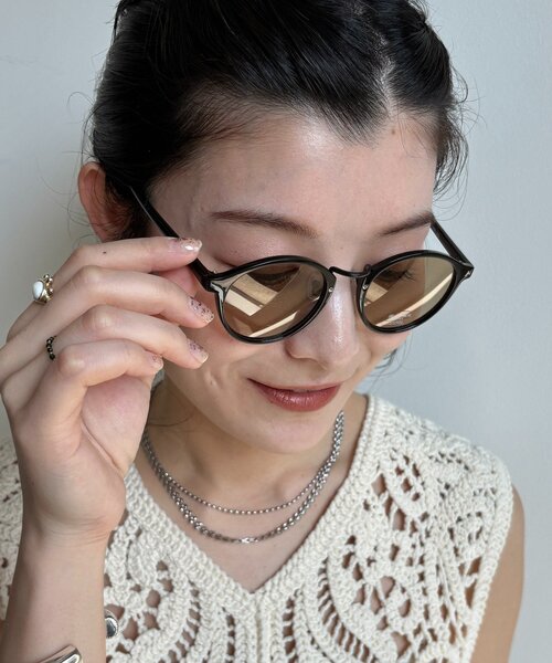 DouDou（ドゥドゥ）の「調光/偏光機能付サングラス（サングラス・レディース・ライトグレー/ブラウン系その他・FREE）」の10枚目の写真