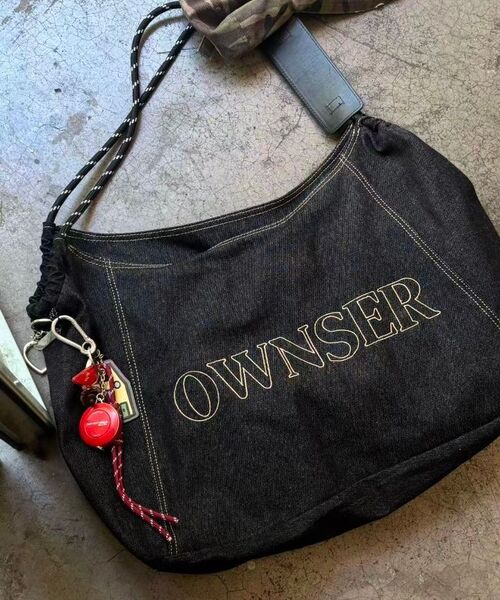 OWNSER(オウンサー)の「ツインフィッシュデイリーショルダーデニムバッグ(ショルダーバッグ・レディース・その他・FREE)」の5枚目の写真
