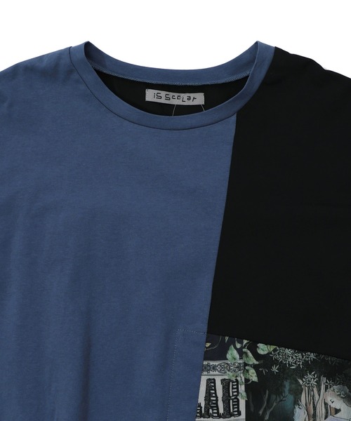 ScoLar（スカラー）の「561221：アンティークプリント柄切替ワンピース（ワンピース・レディース・ネイビー/オフホワイト/ブラック・M）」の20枚目の写真