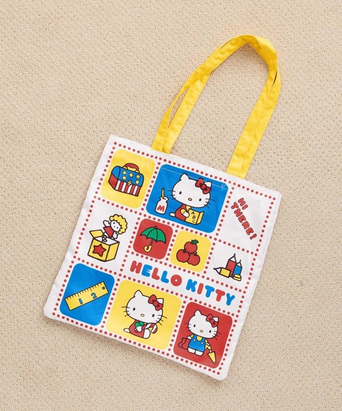 Me%（ミィパーセント）の「【HELLO KITTY】トートバッグ　633291（トートバッグ・レディース・レッド/イエロー/ブルー/ブラック・FREE）」の4枚目の写真
