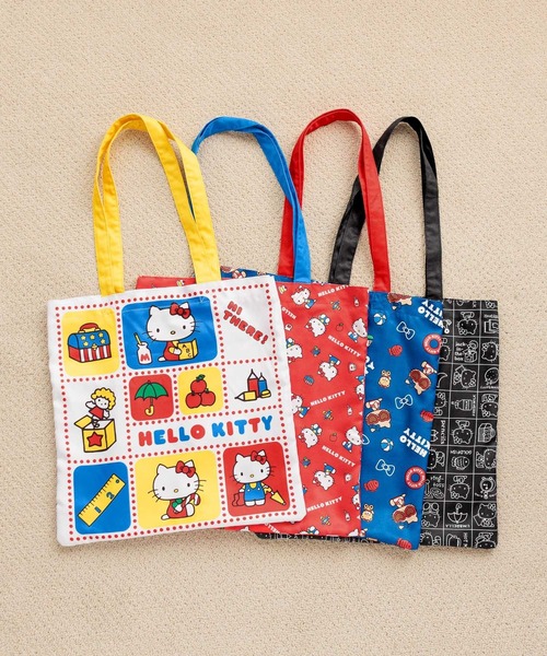 Me%（ミィパーセント）の「【HELLO KITTY】トートバッグ　633291（トートバッグ・レディース・レッド/イエロー/ブルー/ブラック・FREE）」の5枚目の写真