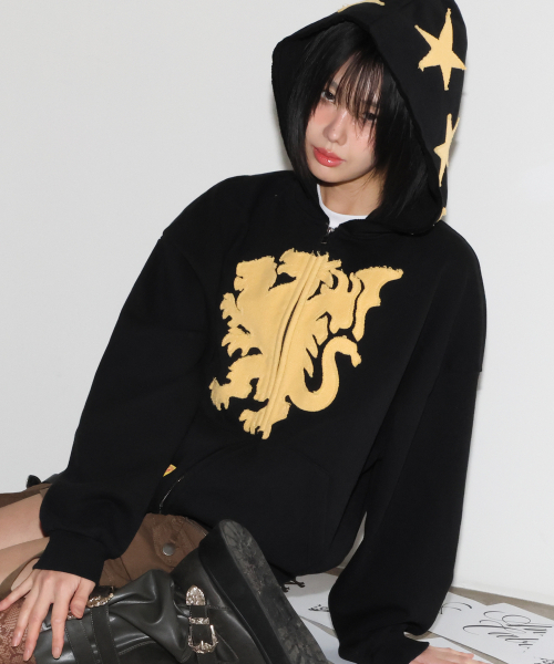 GHD039 KIMERA — аппликатор для волос, Fudge Zip Up (черный)