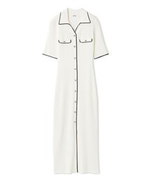 SNIDEL | フロントボタンニットワンピース(ワンピース)