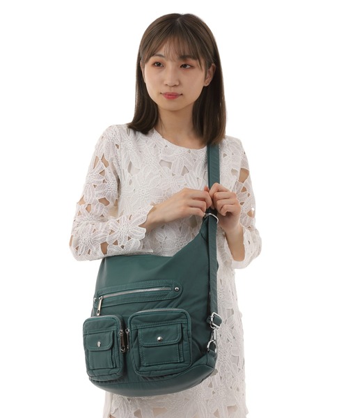 BACKYARD FAMILY(バックヤードファミリー)の「Melody 3WAYバッグ(バックパック/リュック・レディース・ブルー/ダークグリーン/ブラウン/キャメル/レッド/イエロー/ブラック・FREE)」の11枚目の写真