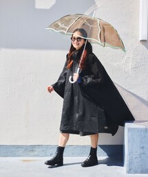 KiU（キウ）の「KiU/キウ RAIN PONCHO 2ND/レインポンチョ 2ND K405（レインコート/ポンチョ・レディース）」