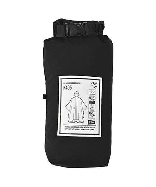 KiU(キウ)の「KiU/キウ RAIN PONCHO 2ND/レインポンチョ 2ND K405(レインコート/ポンチョ・メンズ・ブラック/その他15/ナチュラル・ONE SIZE)」の13枚目の写真