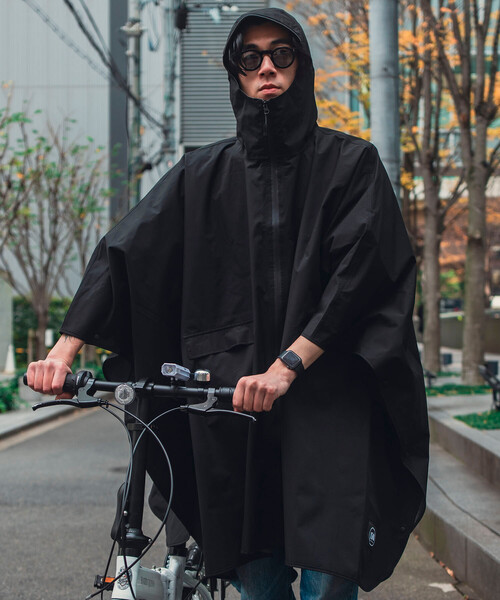 KiU(キウ)の「KiU/キウ RAIN PONCHO 2ND/レインポンチョ 2ND K405(レインコート/ポンチョ・メンズ・ブラック/その他15/ナチュラル・ONE SIZE)」の21枚目の写真