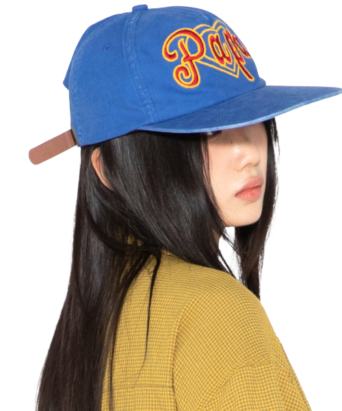 XTONZ（エクストーンズ）の「XTA093 パパヴィンテージウォッシュボールキャップ (ブルー)（キャップ・レディース・その他・FREE）」の3枚目の写真