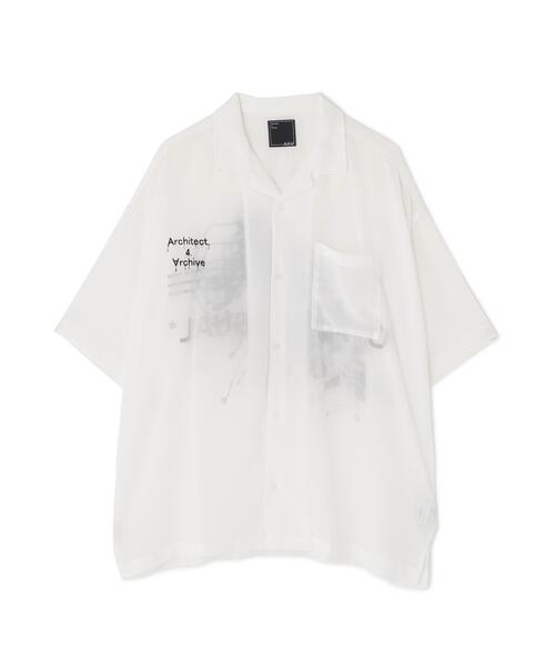 A4A（エーフォーエー）の「【WEB&DEPOT限定】A4A/エーフォーエー/PAINT S/S SHIRTS（シャツ/ブラウス・レディース・ブラック/ホワイト・M/L）」の2枚目の写真