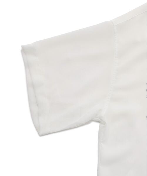 A4A（エーフォーエー）の「【WEB&DEPOT限定】A4A/エーフォーエー/PAINT S/S SHIRTS（シャツ/ブラウス・レディース・ブラック/ホワイト・M/L）」の9枚目の写真