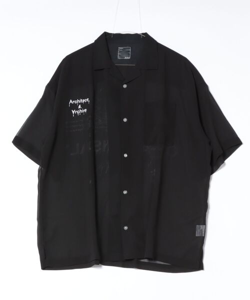 A4A（エーフォーエー）の「【WEB&DEPOT限定】A4A/エーフォーエー/PAINT S/S SHIRTS（シャツ/ブラウス・レディース・ブラック/ホワイト・M/L）」の3枚目の写真