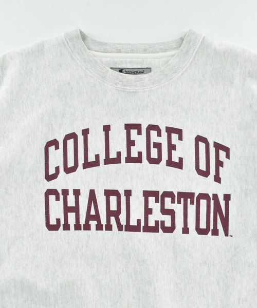 LABORATORY R（ラボラトリーアール）の「【USED】Y2K Champion “COLLEGE OF CHARLESTON” リバースウィーブ スウェット（スウェット・メンズ・グレー・LARGE）」の4枚目の写真