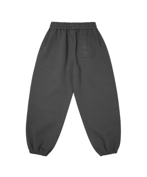 AAKAM（アーカム）の「Line Studded Sweatpants (Dark Gray)（スウェットパンツ・レディース・その他・1/2）」の3枚目の写真
