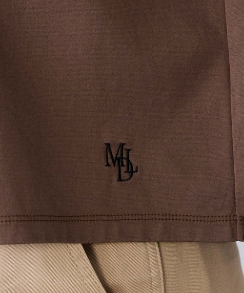 MICA&DEAL(マイカ&ディール)の「ワンポイント刺繍ロングTシャツ(Tシャツ/カットソー・レディース・ホワイト/ブラウン・FREE)」の9枚目の写真