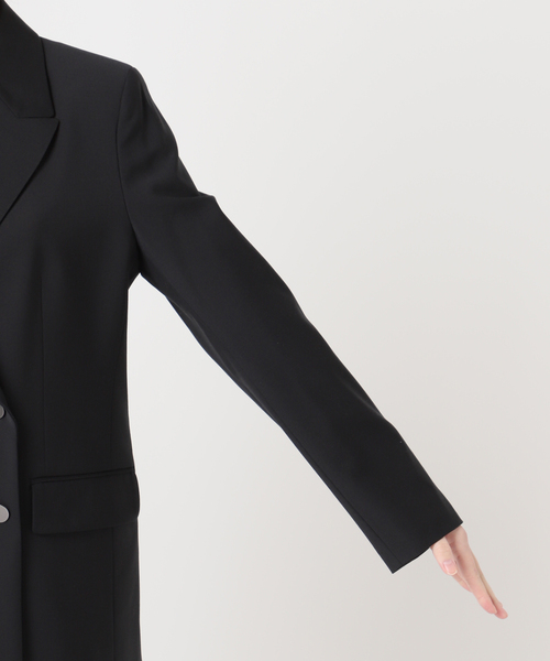 JOURNAL STANDARD（ジャーナルスタンダード）の「《追加》4B ダブルブレステッドジャケット（テーラードジャケット・レディース・ブラック/ネイビー・36/38）」の16枚目の写真