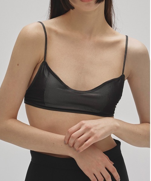 TODAYFUL（トゥデイフル）の「Cupin Satin Bratop（その他トップス・レディース・チャコールグレー/チョコ/キナリ・FREE）」の2枚目の写真