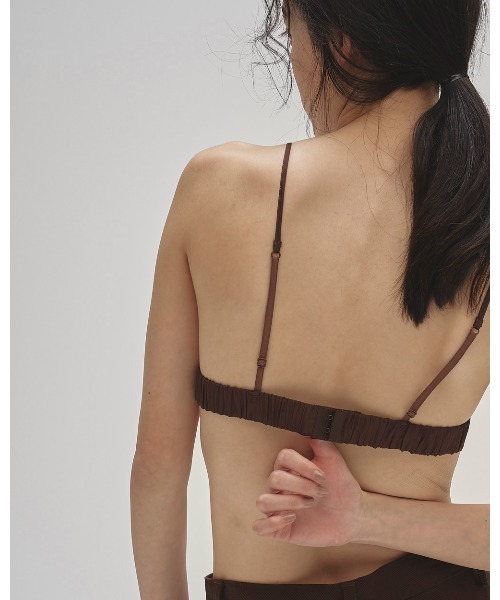 TODAYFUL（トゥデイフル）の「Cupin Satin Bratop（その他トップス・レディース・チャコールグレー/チョコ/キナリ・FREE）」の10枚目の写真