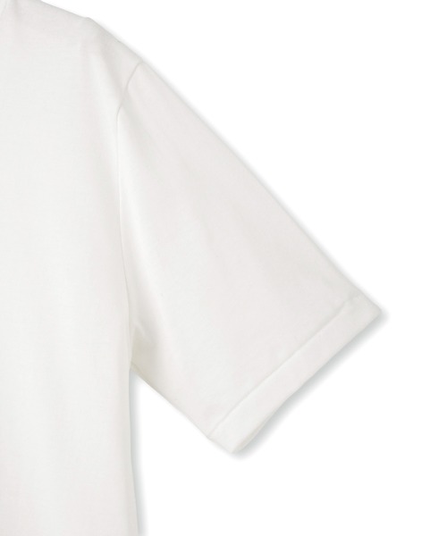 SALON adam et rope'(サロン アダム エ ロペ)の「【Angie La La for SALON】コラボプリントTEE(Tシャツ/カットソー・レディース・ブラック/オフホワイト・FREE)」の7枚目の写真
