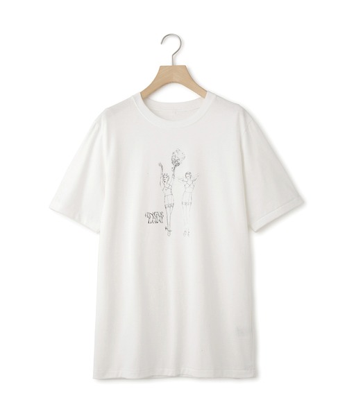 アダムエロペ　 MagazineF for SALON  別注プリントTシャツ SALON adam et rope'（サロン アダム エ ロペ）の「【MagazineF for