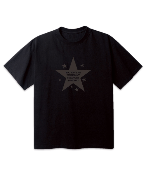 BEMIGHTY（ビーマイティー）の「ソフトスターオーバーサイズ半袖Tシャツ[メラングレー]（Tシャツ/カットソー・メンズ・その他・LARGE/X-LARGE/XX-LARGE）」の3枚目の写真