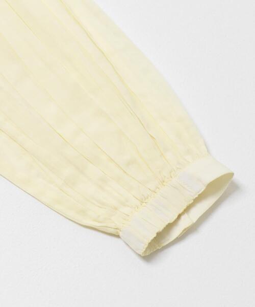 URBAN RESEARCH DOORS（アーバンリサーチドアーズ）の「コットンボイルギャザーブラウス（シャツ/ブラウス・レディース・イエロー/ミント/ベージュ系その他・FREE）」の22枚目の写真