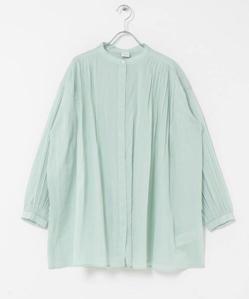 URBAN RESEARCH DOORS（アーバンリサーチドアーズ）の「コットンボイルギャザーブラウス（シャツ/ブラウス・レディース・イエロー/ミント/ベージュ系その他・FREE）」の17枚目の写真