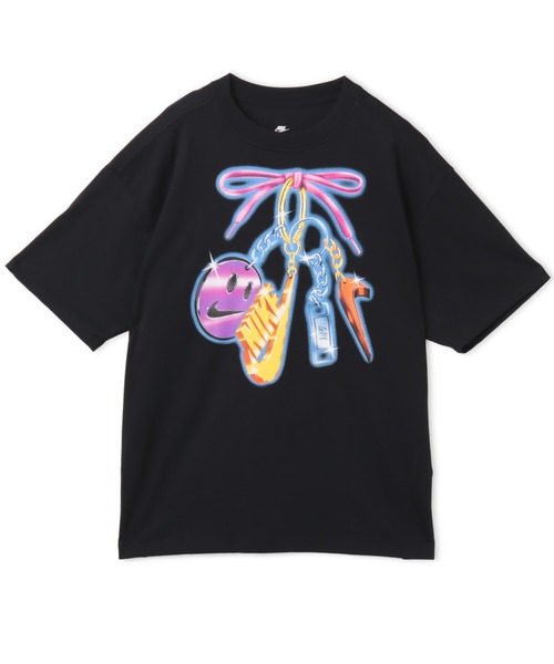 NIKE(ナイキ)の「NIKE AS WMNS NSW CLASSIC OS OC11 TEE / ナイキ ウィメンズ NSW クラシック OS OC11 T-シャツ 【SP】(Tシャツ/カットソー・レディース・ホワイト/ブラック・S/M/L)」の1枚目の写真
