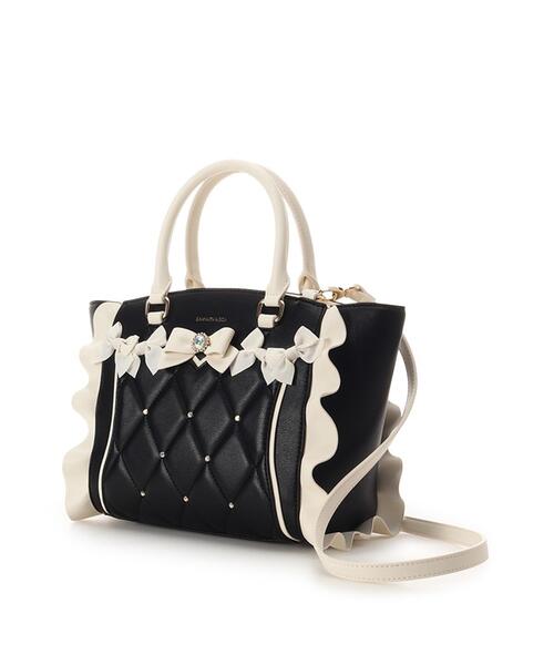 SAMANTHAVEGA（サマンサベガ）の「ハニーフラッター（小）（ハンドバッグ・レディース・ピンク/ライトブルー/ブラック・FREE）」の10枚目の写真