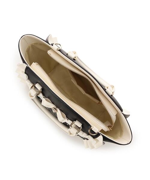 SAMANTHAVEGA（サマンサベガ）の「ハニーフラッター（小）（ハンドバッグ・レディース・ピンク/ライトブルー/ブラック・FREE）」の6枚目の写真