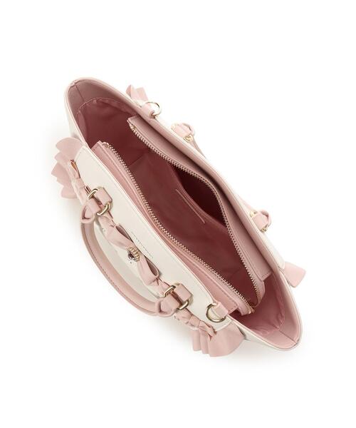 SAMANTHAVEGA（サマンサベガ）の「ハニーフラッター（小）（ハンドバッグ・レディース・ピンク/ライトブルー/ブラック・FREE）」の18枚目の写真