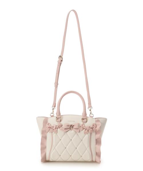 SAMANTHAVEGA（サマンサベガ）の「ハニーフラッター（小）（ハンドバッグ・レディース・ピンク/ライトブルー/ブラック・FREE）」の17枚目の写真