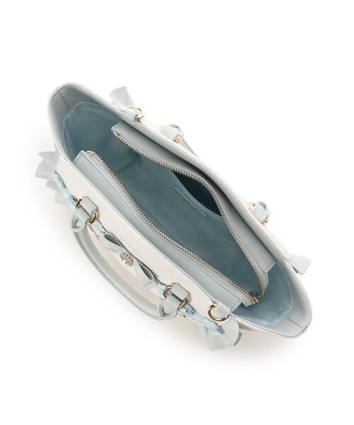 SAMANTHAVEGA（サマンサベガ）の「ハニーフラッター（小）（ハンドバッグ・レディース・ピンク/ライトブルー/ブラック・FREE）」の12枚目の写真