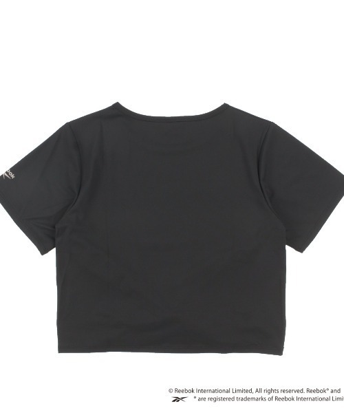 Reebok（リーボック）の「【別注】リーボック  REEBOK WRAP TEE 限定コラボ（Tシャツ/カットソー・レディース・アイボリー/チャコールグレー/ピンク・M/L）」の8枚目の写真