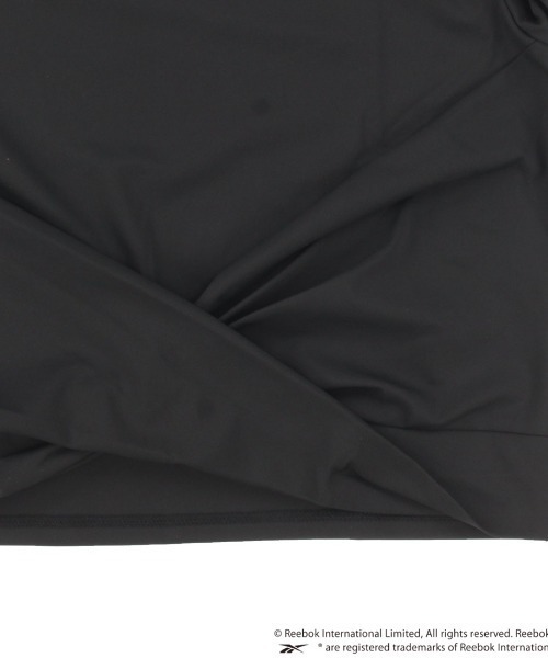Reebok（リーボック）の「【別注】リーボック  REEBOK WRAP TEE 限定コラボ（Tシャツ/カットソー・レディース・アイボリー/チャコールグレー/ピンク・M/L）」の10枚目の写真
