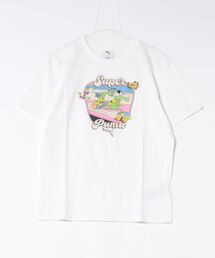 PUMA ウェア プーマウェア M SUPER PUMA SOUVENIR TEE ショートスリーブ 636782 02WH